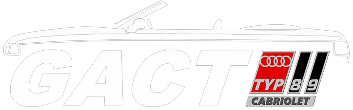 GACT Logo in weiß